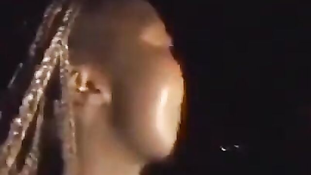 Crazy South African Thot Caught Having Sex In Public Outside A Night Club – Part 1 - 3 image