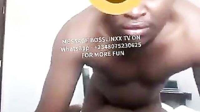Nigerian Boyfriend Records Himself Fucking Girlfriend Doggy Style
