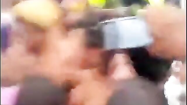 3 Women With Big Breasts Stripped Naked In Public For Alleged Stealing In Tema, Ghana (Full Video 18+) - 5 image