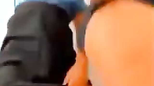 2 School Girls Showing Their Big Nyash To Their Teacher In Public - 5 image