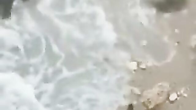 Naked Couple Caught Red-handed Having Sex On The Beach In Public - 1 image