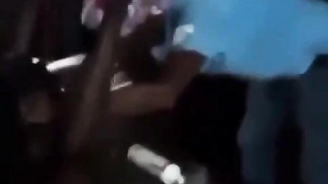 Guy Eating A Naked Thot’s Pussy In Public At A Party - 5 image