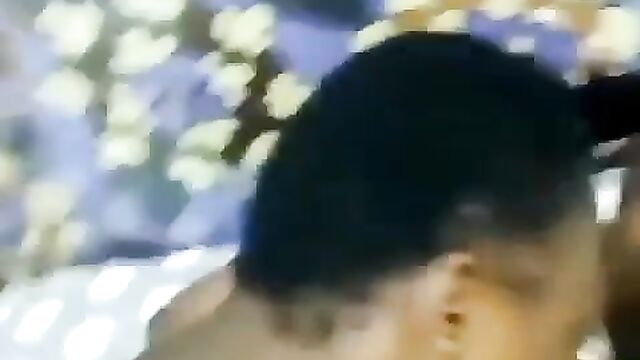 Sex Tape Of African Sugar Daddy And School Girl With Big Breasts Giving Him Blow Job - 4 image