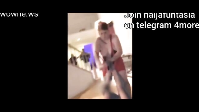 Boobs Out As 2 Women Get Caught Fighting Over A Sugar Daddy In Public - 3 image