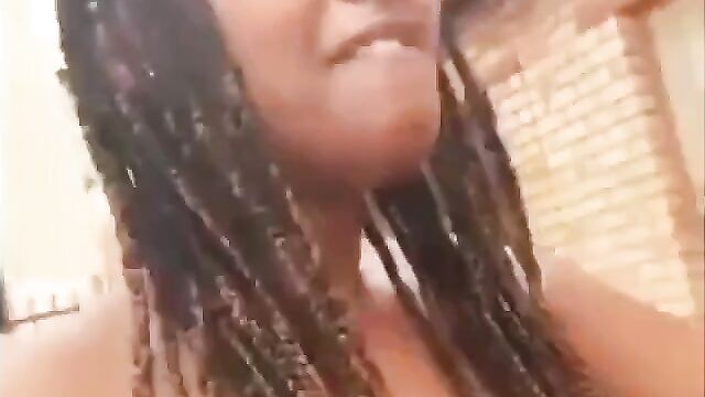 Mzansi Girl With Big Nipples And Pointed Breasts Walks Naked In Public Because She Came To Earth Naked - 3 image