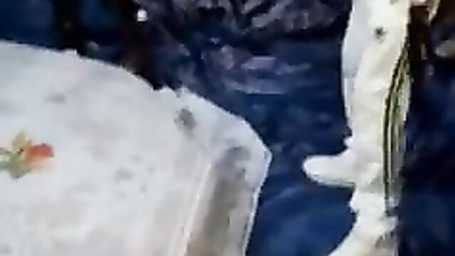 Playing With A Naked Stripper’s Big Boobs And Pussy In Public At A Party - 3 image