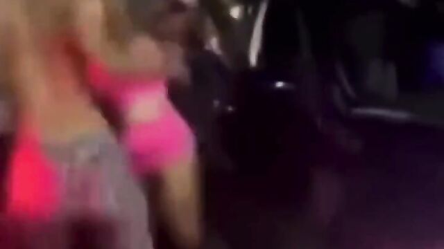 Breasts Pop Out In Public As 2 Girls Fight On The Street Over A Man - 1 image
