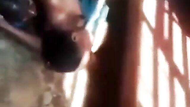 Couple Having Doggy Style Sex Under Snooker Table In Public - 5 image