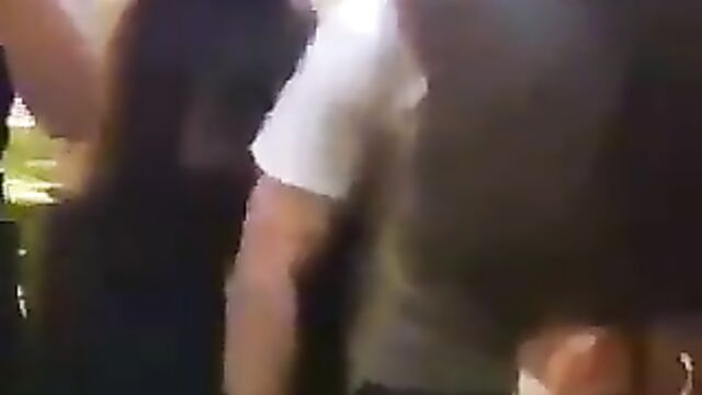 Dude Caught Fingering Another Girl While Kissing His Girlfriend In Public - 5 image