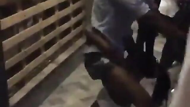 Mzansi Guy Receiving Hot Blow Job In Public At A Club Party - 4 image