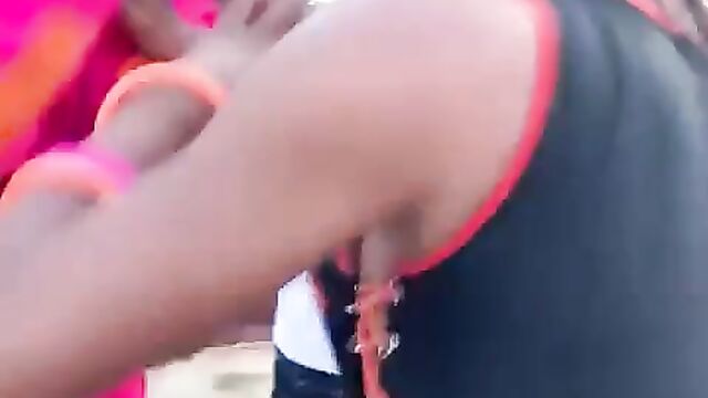 Nigerian Girl With Small Breasts Stripped Naked In Public While Fighting Another Lady Over A Man – How It Started: Part 3