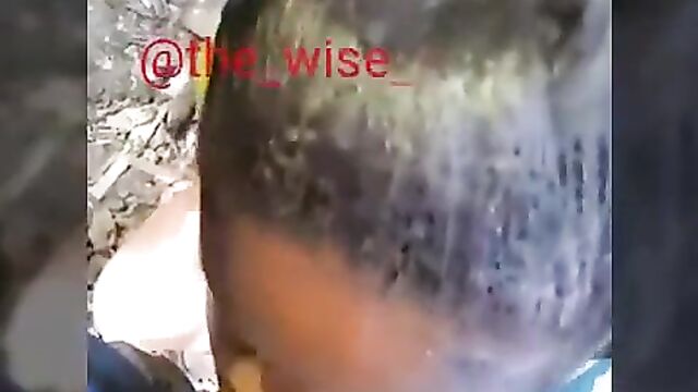 School Girl Caught Giving Blow Job In School Uniform In Public - 1 image