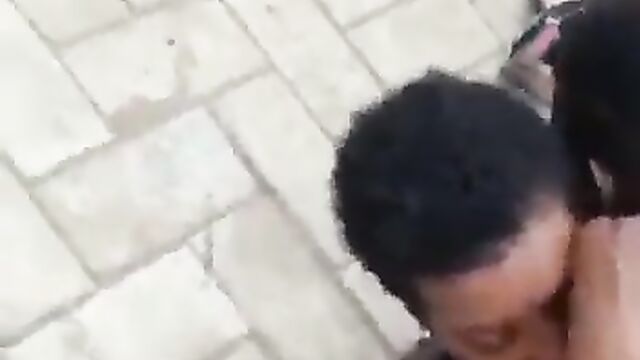 Naked Couple Caught Having Sex In Public In Broad Daylight In Abuja, Nigeria – Part 3