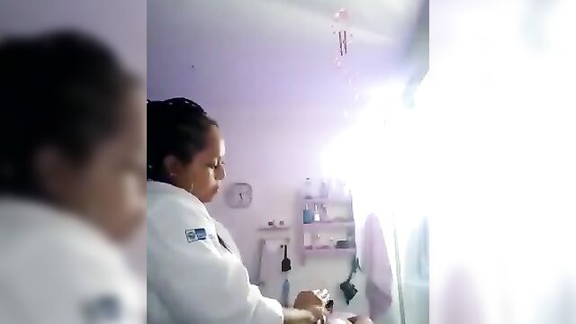 Nurse Gives a Hot Sex Massage at a Spa in South Africa - 1 image