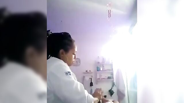 Nurse Gives a Hot Sex Massage at a Spa in South Africa - 3 image