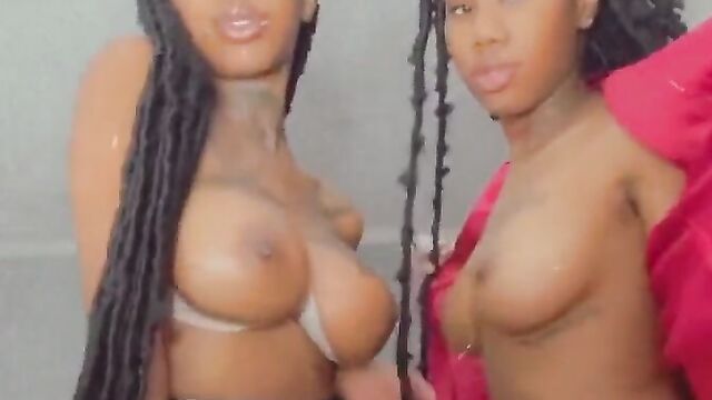 2 Mzansi Girls Showing Their Breasts And Wilding In Public - 4 image