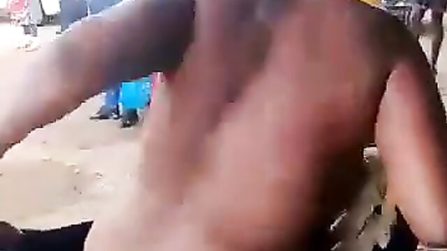 Mzansi Woman With Big Breasts Stripped Naked And Beaten In Public For Allegedly Stealing – Part 2