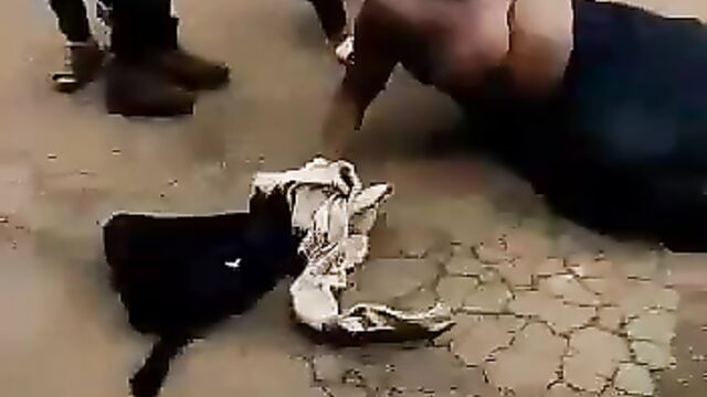 Mzansi Woman With Big Breasts Stripped Naked And Beaten In Public For Allegedly Stealing – Part 2 - 3 image