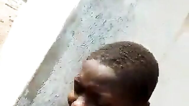 2 Naughty School Girls Caught Smoking In Public For Their Boyfriends After School In Zimbabwe - 1 image