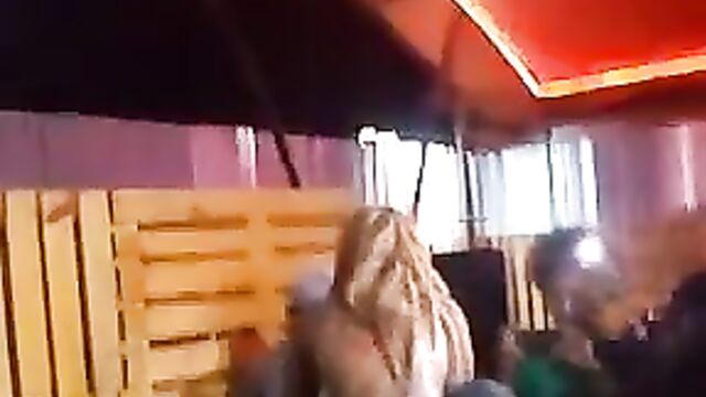 Mzansi Guy Caught Eating A Naked Stripper’s Pussy In Public In A South African Nightclub - 5 image