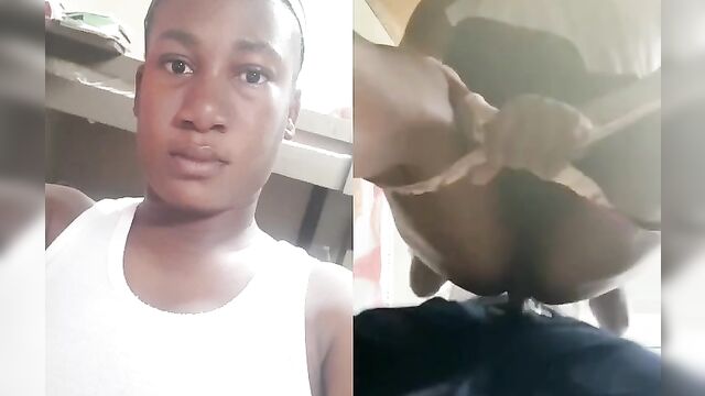 Pretty Jamaican School Girl And Schoolboy Having Sex Leaked Sex Tape - 1 image