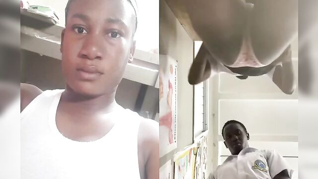 Pretty Jamaican School Girl And Schoolboy Having Sex Leaked Sex Tape - 5 image