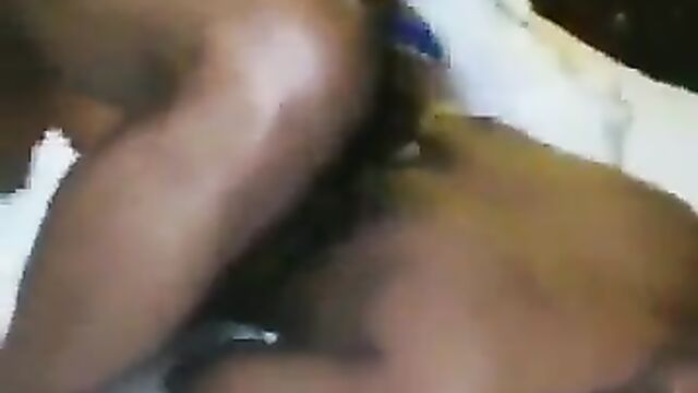 Guy records himself chopping his girlfriend with big ass doggy style without removing her panties - 3 image