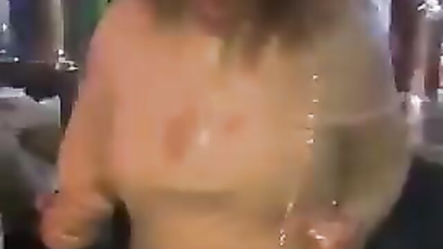 South African girl ass out at a party - 3 image