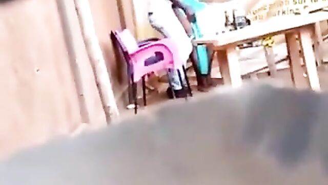 Shameless couple Caught Having Doggy Sex At A Joint In Public