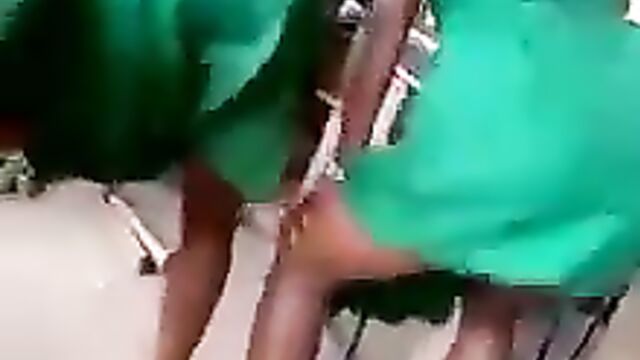 Ghana School Girls Caught Shaking Their Nyash In Class For Their Boyfriends - 1 image
