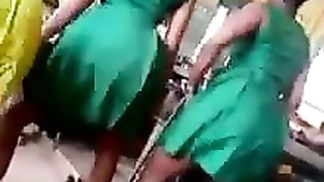 Ghana School Girls Caught Shaking Their Nyash In Class For Their Boyfriends