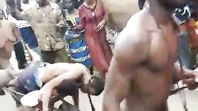 Couple Stripped Naked In Public For Killing 2 People For Money Rituals - 1 image