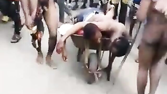Couple Stripped Naked In Public For Killing 2 People For Money Rituals - 4 image
