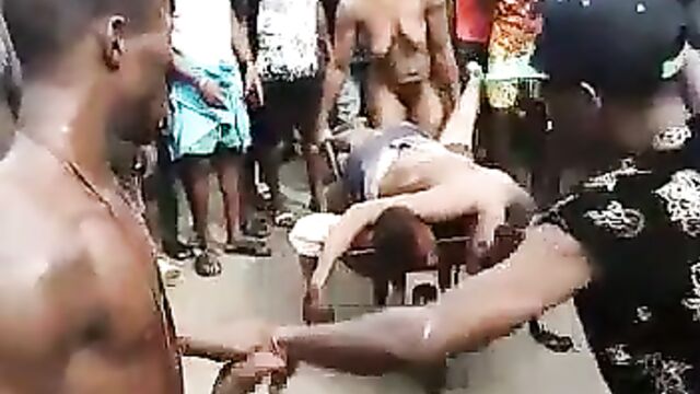 Couple Stripped Naked In Public For Killing 2 People For Money Rituals - 5 image