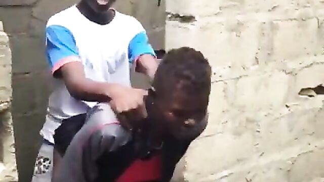 2 Corrupt Students Caught Having Sex In An Uncompleted Building In Public - 5 image