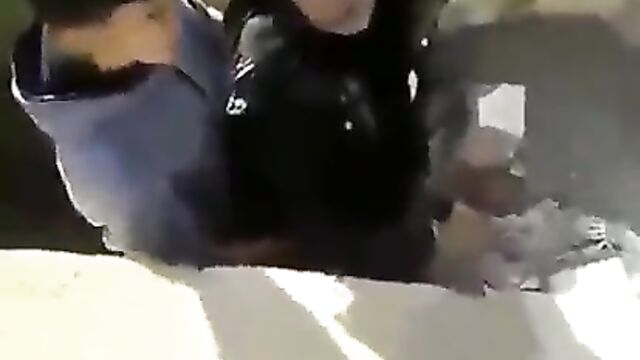 Muslim Couple Caught Red-handed While Having Sex Doggy Style In Public!