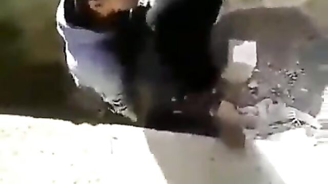 Muslim Couple Caught Red-handed While Having Sex Doggy Style In Public! - 3 image