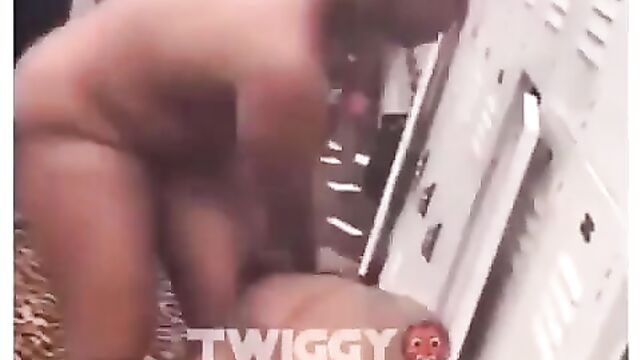 Ass and Boobs out in public as 2 naked strippers fight over dollar tip - 4 image