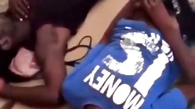 South African dude caught masturbating in public while sleeping next to his friend - 2 image