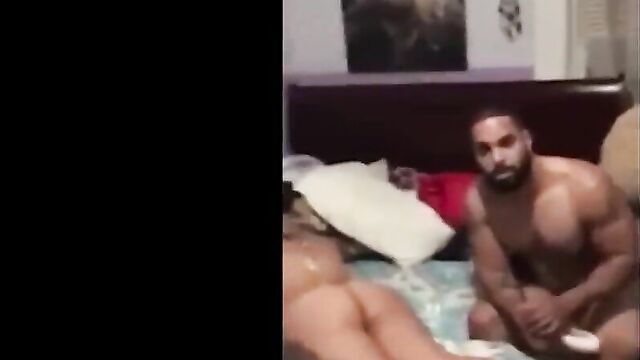 Married Man Caught Cheating With Naked Side Chick And Beaten - 1 image