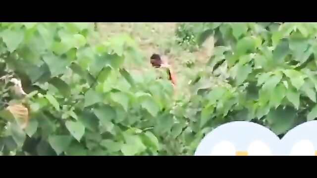 Native kinky doctor caught having sex with his client inside the bush - 4 image