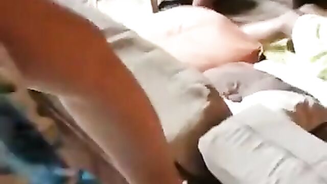 Wife strips neighbor naked for allegedly snatching her husband… Breasts exposed! - 5 image