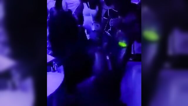 Hot threesome sex at a night party - 3 image