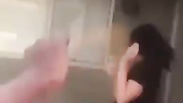 Boobs pop out as girl fights man’s side chick