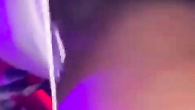 Wet pussy pops out in public in a South African club - 2 image