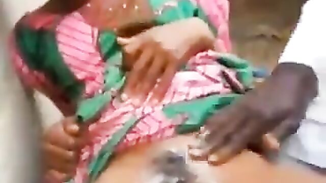 Sugar Daddy Shaving Hausa Girl’s Hairy Pussy And Chopping Her In Public – Part 1 - 1 image