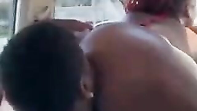 Driving while eating pussy in public - 5 image