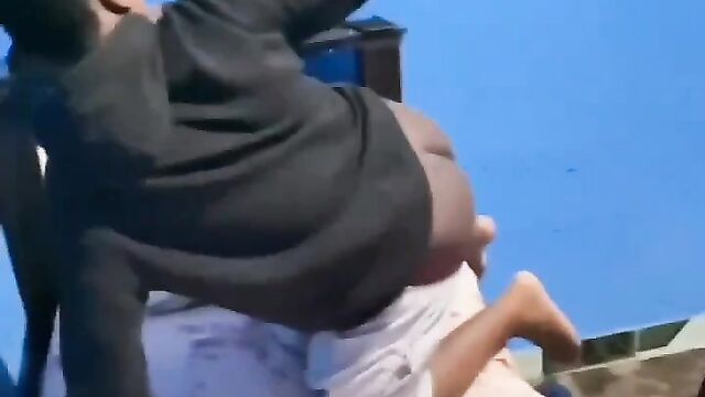 Dad caught his son recording a nude video of his naked ass on camera!