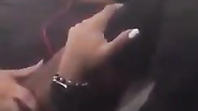 Man fingering his girlfriend on a plane