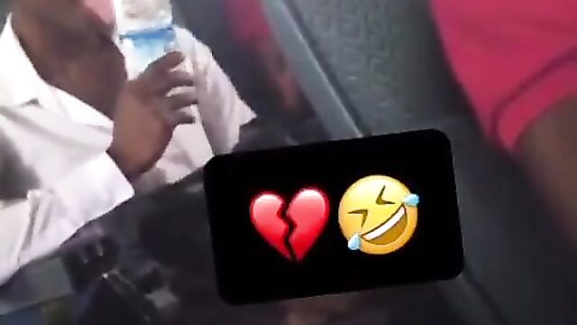 School Girl Caught Giving ‘Blow Job’ On A Bus In Public - 4 image